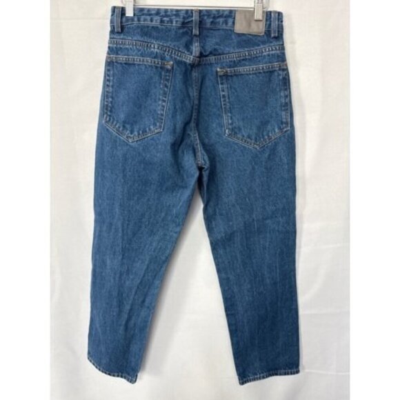 Vintage Womens Denim Jeans USA 1994 Button Fly Mid-Rise Tapered - Picture 3 of 4